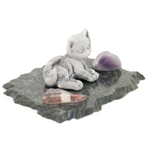 Сувенир из мрамолита &amp;quot;Котенок лежит&amp;quot; 116293
