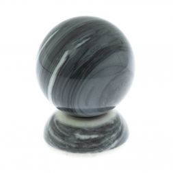 Настольные часы "Шар Антистресс" 8 см из мрамора