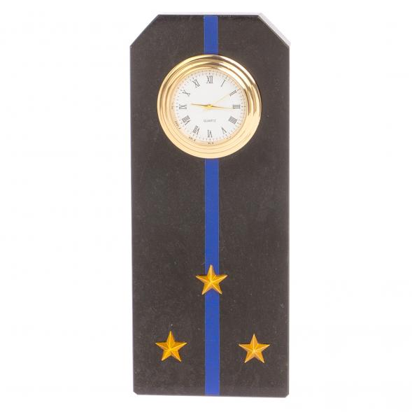 Часы &amp;quot;Погон старший лейтенант Авиации ВМФ&amp;quot; из змеевика 113519