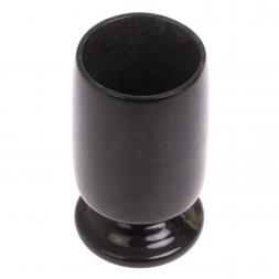 Карандашница из черного змеевика 5х5х11,5 см