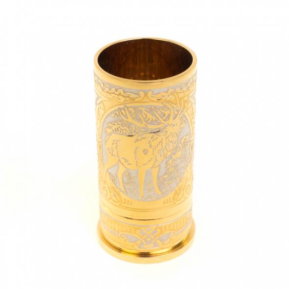 Стопка гильза &amp;quot;Лось&amp;quot; 40 мл Златоуст 129542