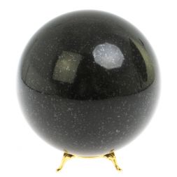 Шар 13 см из камня базальт