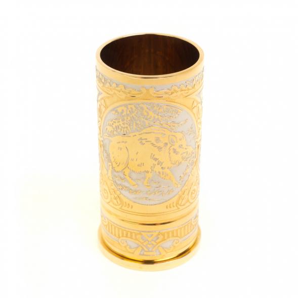 Стопка гильза &amp;quot;Кабан&amp;quot; 40 мл Златоуст 129543