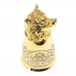 Стопка перевертыш &amp;quot;Волк&amp;quot; 70 мл Златоуст