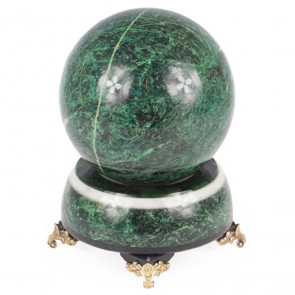 Шар из змеевика Антистресс 10,5 см 119153