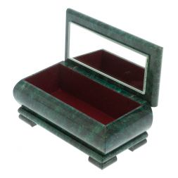 Шкатулка &amp;quot;Закат&amp;quot; из змеевика 16х8х7,5 см