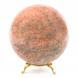 Шар 10,5 см из натурального розового мрамора 121566