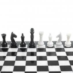 Каменные шахматы &amp;quot;Классические&amp;quot; доска 38х38 см