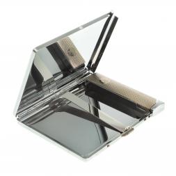 Портсигар на 10 сигарет с зажигалкой камень родонит