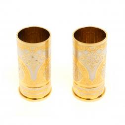 Набор из двух стопок "Волк" 40 мл Златоуст