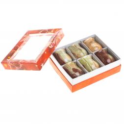 Набор стаканов из оникса 6х7 см 110 мл 6 шт в коробке (2,5х3)