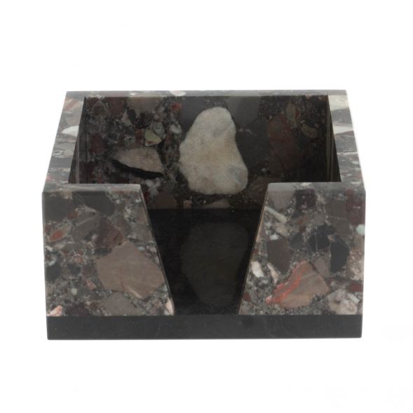 Письменный набор &amp;quot;Алмаз&amp;quot; из камня конгломерат 127901