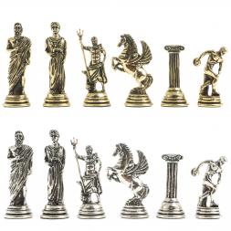 Шахматы "Олимпийские игры" доска 28х28 см лемезит мрамор