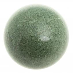 Шар из камня жадеит 12 см