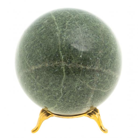 Шар из камня жадеит 8,5 см 123529