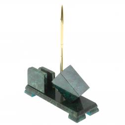 Письменный мини-набор &amp;quot;Кубик&amp;quot; змеевик