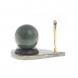 Подставка под ручку с шаром &amp;quot;Антистресс&amp;quot; камень офиокальцит 124302