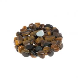 Магнит &amp;quot;Тигровый глаз&amp;quot; с ящерицей 5х5х1 см