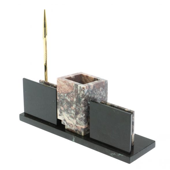 Мини - набор &amp;quot;Менеджер&amp;quot; с гербом РФ камень креноид 128592