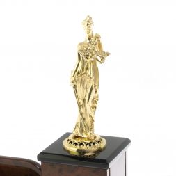 Настольный набор "Фемида" из обсидиана