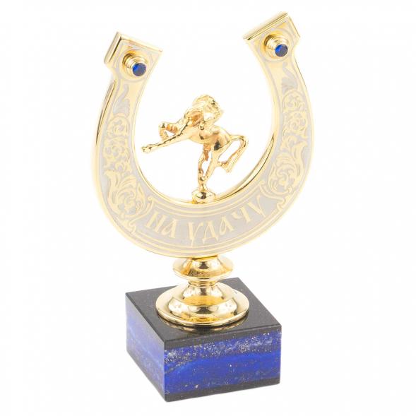 Сувенир &amp;quot;Подкова На удачу&amp;quot; лазурит Златоуст 120153