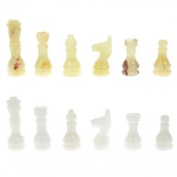 Шахматы "Сувенирные" мрамор,оникс доска 20х20 см