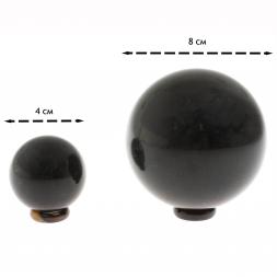 Подставка под шар черный агат 2-2,5 см