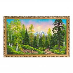 Картина &amp;quot;Летний пейзаж&amp;quot; багет №8 50х80 см, каменная крошка