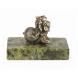 Статуэтка из бронзы и змеевика&amp;quot;Фунтик&amp;quot; 117918