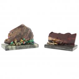 Настольный сувенир &amp;quot;Скала&amp;quot; камень яшма