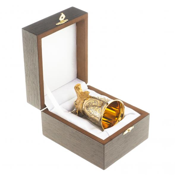 Стопка перевертыш &amp;quot;Лось&amp;quot; 70 мл Златоуст 123626