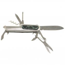 Нож мультитул складной 7 в 1 с камнем офит