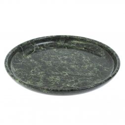 Водочный набор 12 стопок на подносе из змеевика