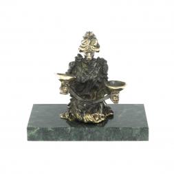 Сувенир статуэтка знак зодиака &amp;quot;Весы&amp;quot; из бронзы и камня