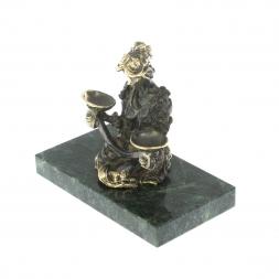 Сувенир статуэтка знак зодиака &amp;quot;Весы&amp;quot; из бронзы и камня