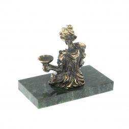 Сувенир статуэтка знак зодиака &amp;quot;Весы&amp;quot; из бронзы и камня