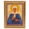 Икона Св. Матрона Московская рамка багет 18х23 см, каменная крошка