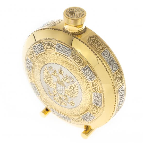 Фляжка &amp;quot;Герб России&amp;quot; Златоуст 122299