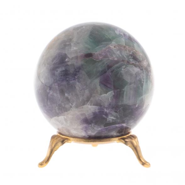 Шар из флюорита 6,5 см 124306