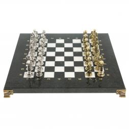 Шахматы &amp;quot;Атлас&amp;quot; доска 28х28 см из камня мрамор