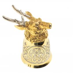 Стопка перевертыш &amp;quot;Олень&amp;quot; 70 мл Златоуст