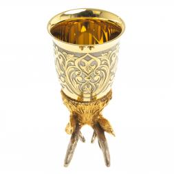 Стопка перевертыш &amp;quot;Олень&amp;quot; 70 мл Златоуст