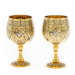 Набор из двух рюмок &amp;quot;Коньячный&amp;quot; 50 мл Златоуст