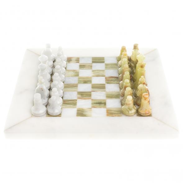Шахматы &amp;quot;Сувенирные&amp;quot; доска 20х20 см оникс мрамор 123537