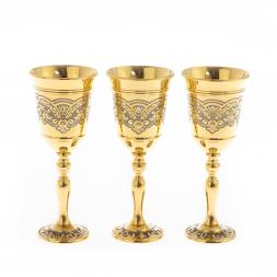 Набор рюмок на высокой ножке &amp;quot;Изящный&amp;quot; Златоуст