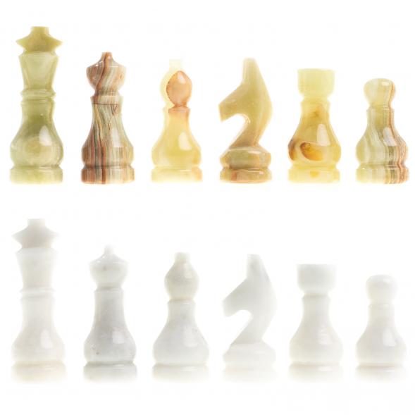 Шахматы &amp;quot;Битва&amp;quot; доска 25х25 см оникс мрамор 123539