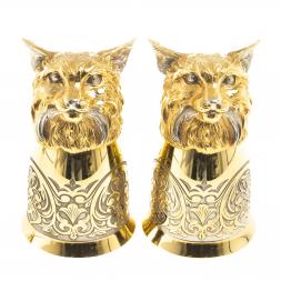 Стопки перевертыши "Рысь" 70 мл 2 шт Златоуст