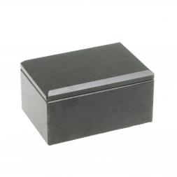 Шкатулка нефрит 9х6х4,5 см