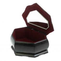 Шкатулка &amp;quot;Ракушка&amp;quot; камень змеевик / розовый мрамор 14х10х9 см